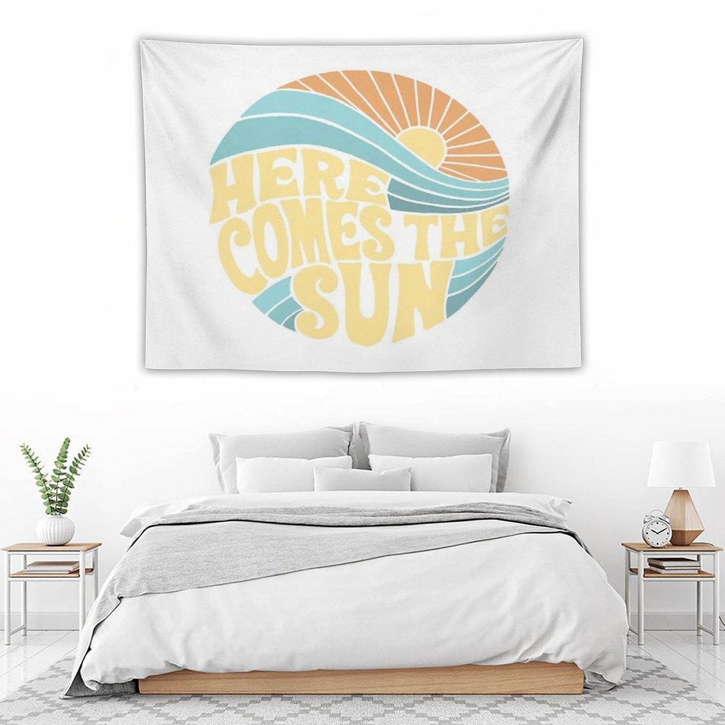 Groovy Here Comes The Sun Tapestry
