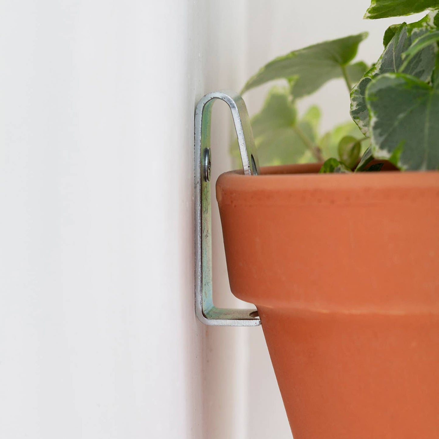 Wall mounting kit for 5 plant pots