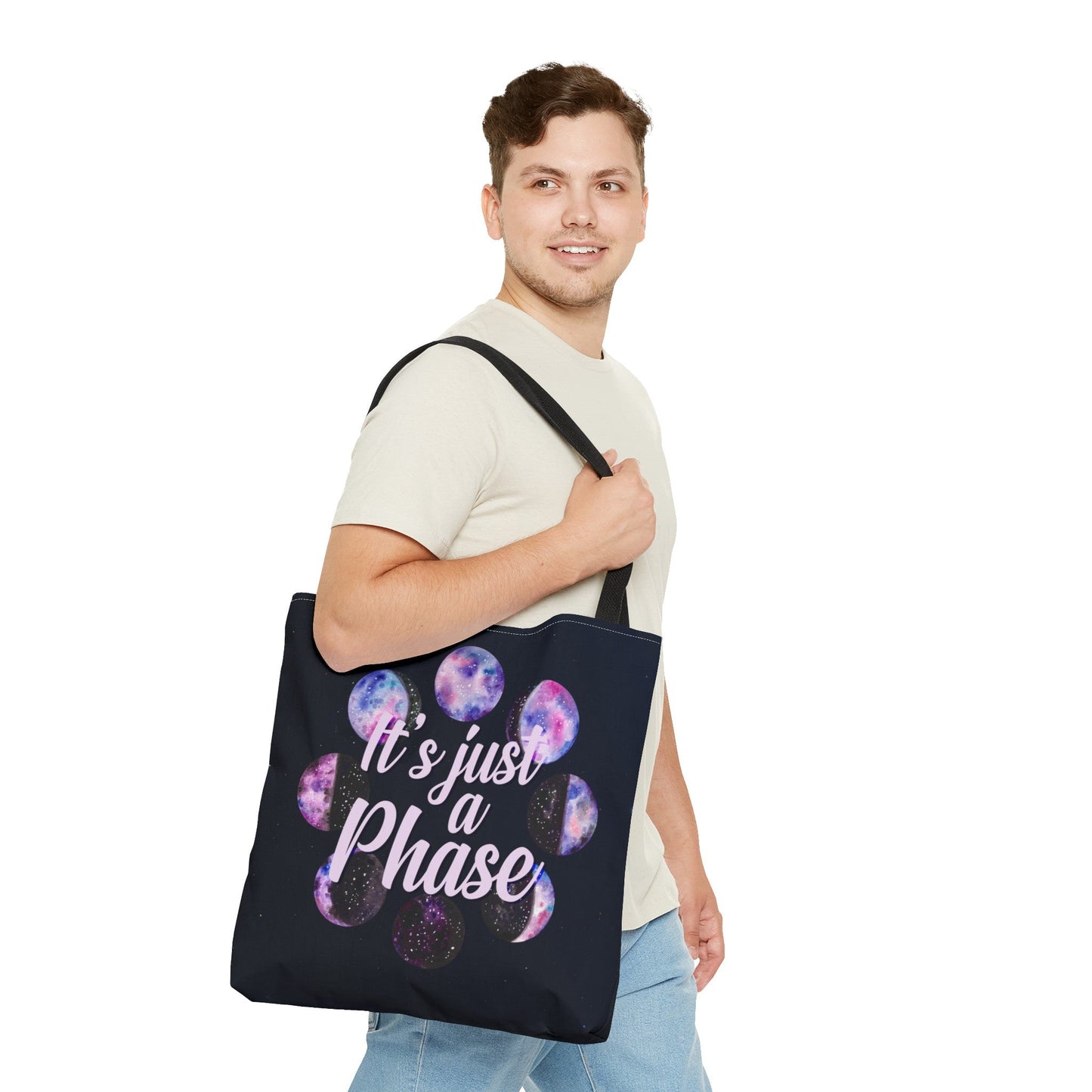Moon Phase - Heavy-Duty Canvas Tote Bag