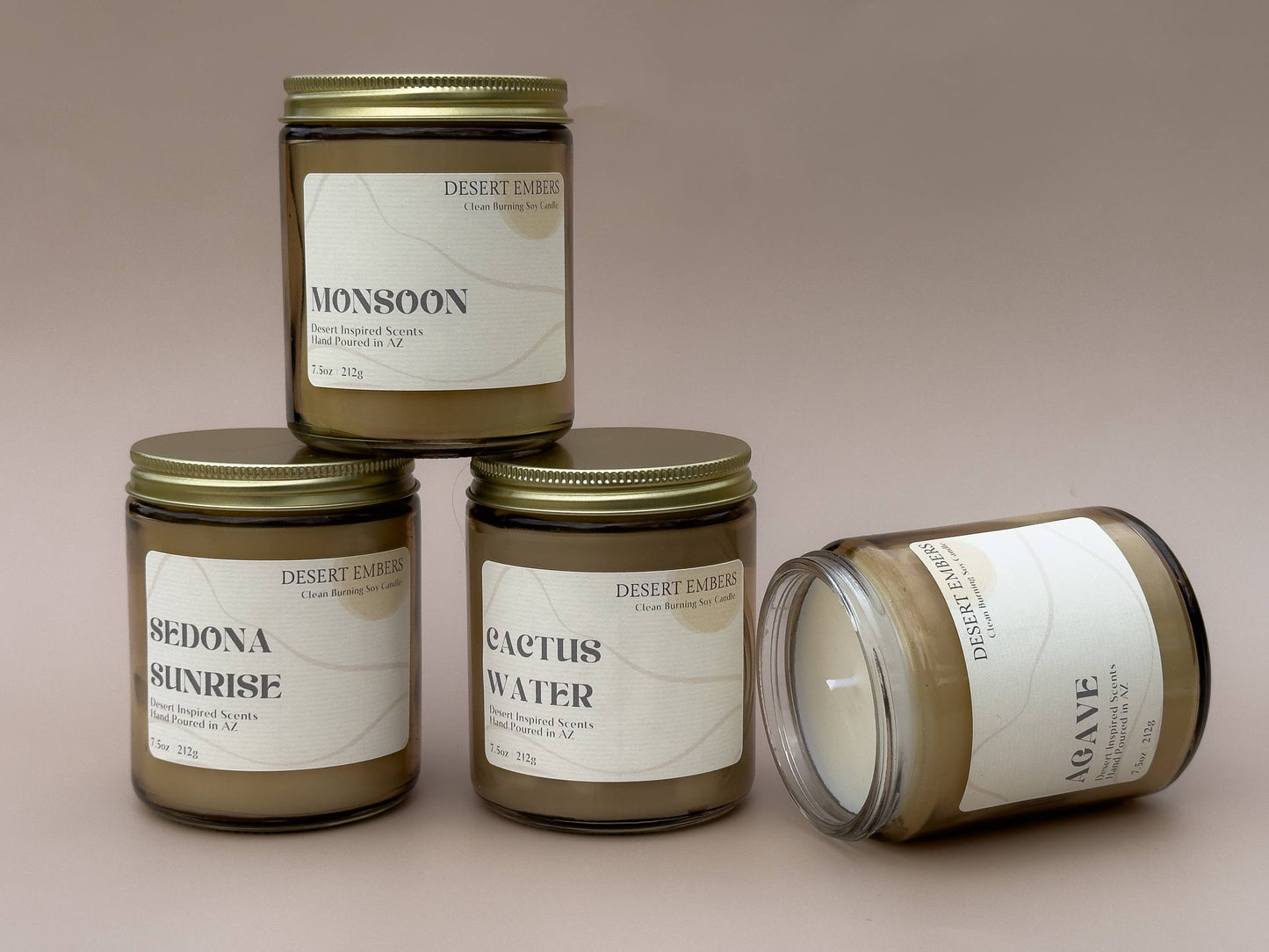 Desert Embers 7.5oz Soy Candle