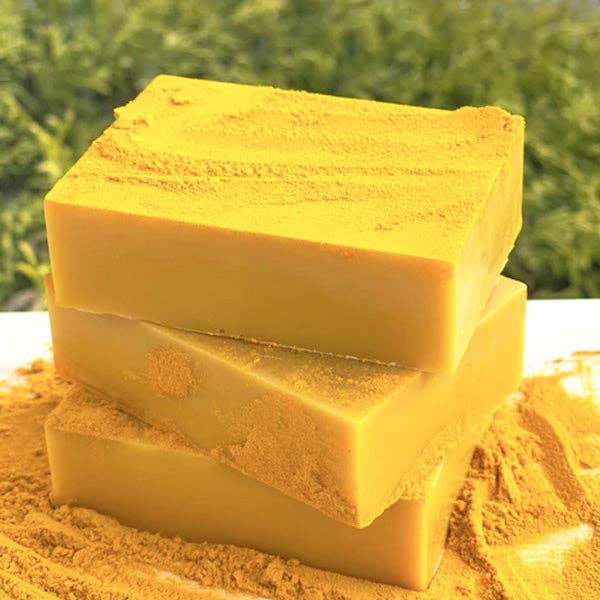 3pk Lemon Turmeric Soap Bars – Brightening Kojic Acid Skincare