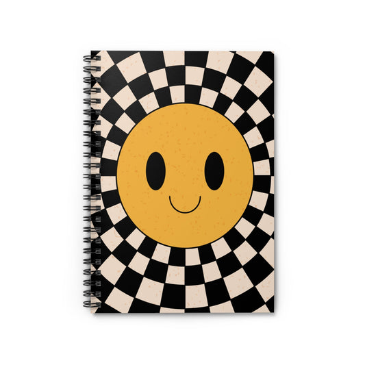Retro Smile Spiral Notebook