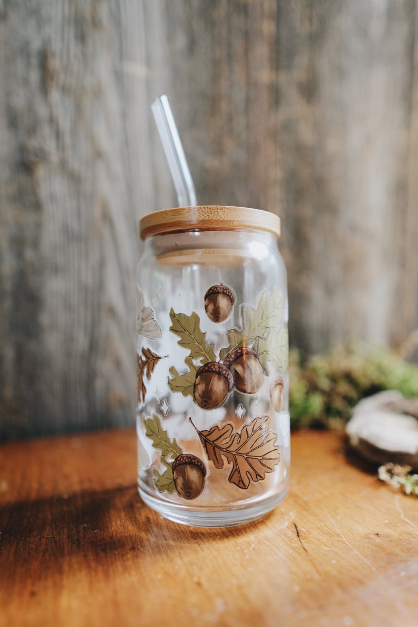 Oak & Mothling Glass, handmade