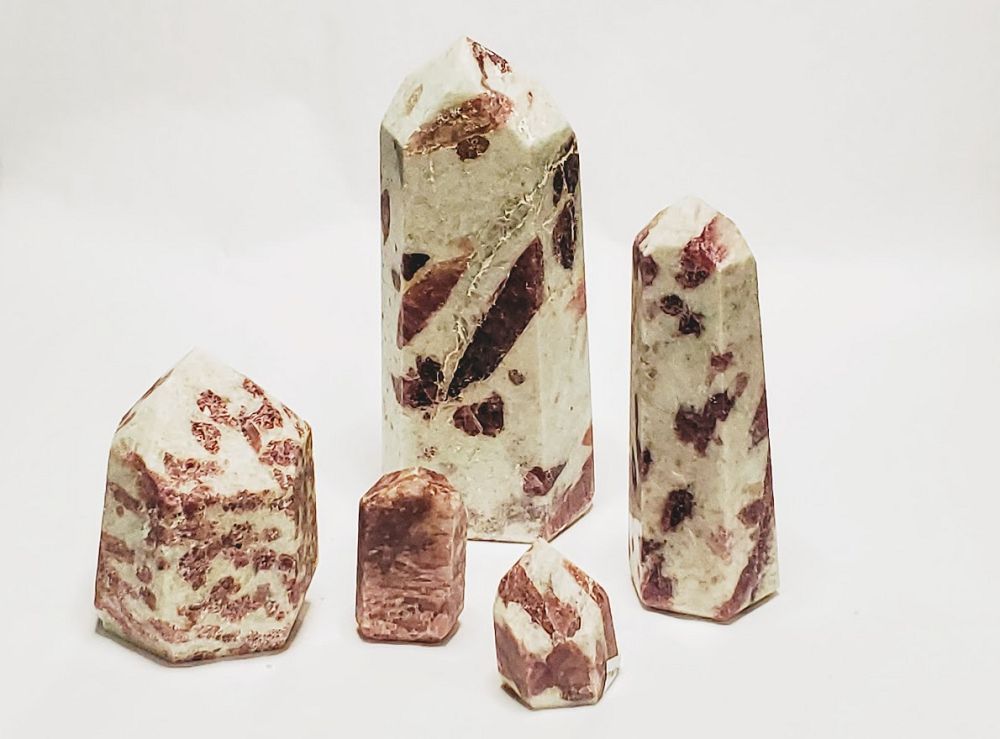 Pink Tourmaline Obelisk - Large (4")