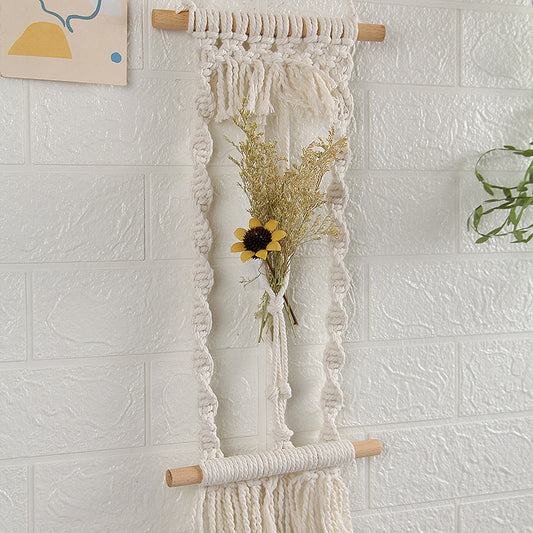 Woven Tapestry, Cotton Rope Wall Hanging