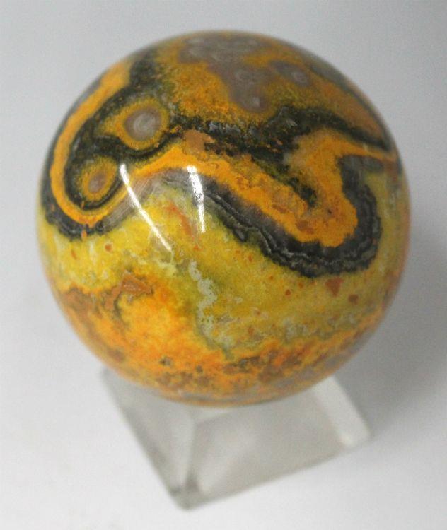 XL Bumblebee Jasper Sphere