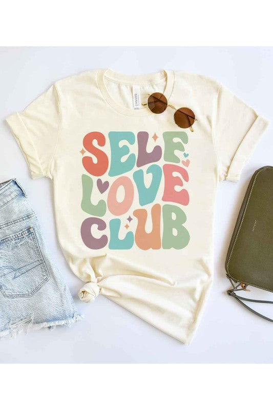 “SELF LOVE CLUB” GRAPHIC TEE