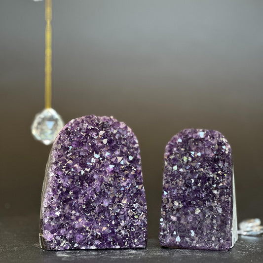 Amethyst point set of 2