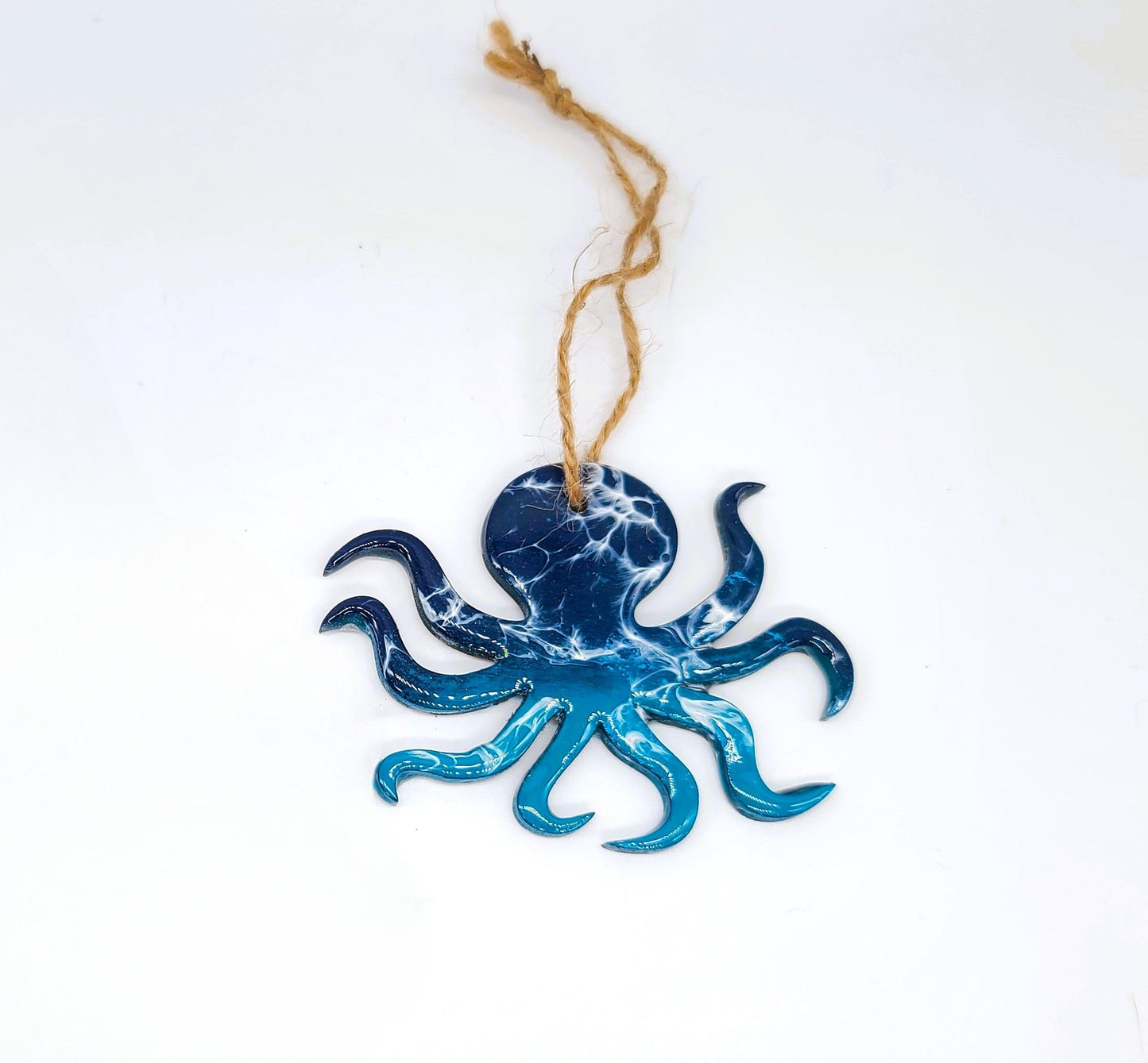 14 Resin & Wood Sealife Ornaments