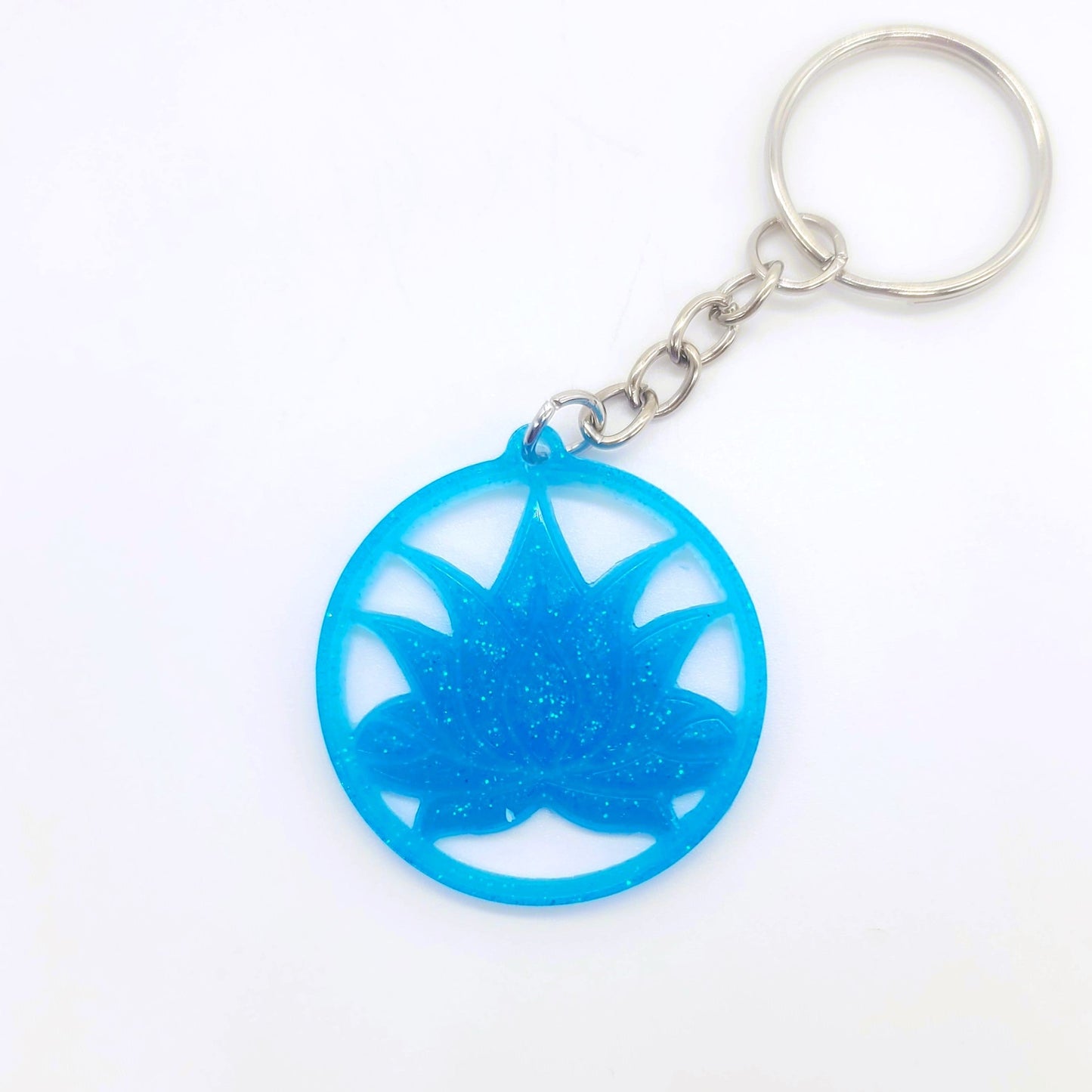 Lotus Flower Key Chain