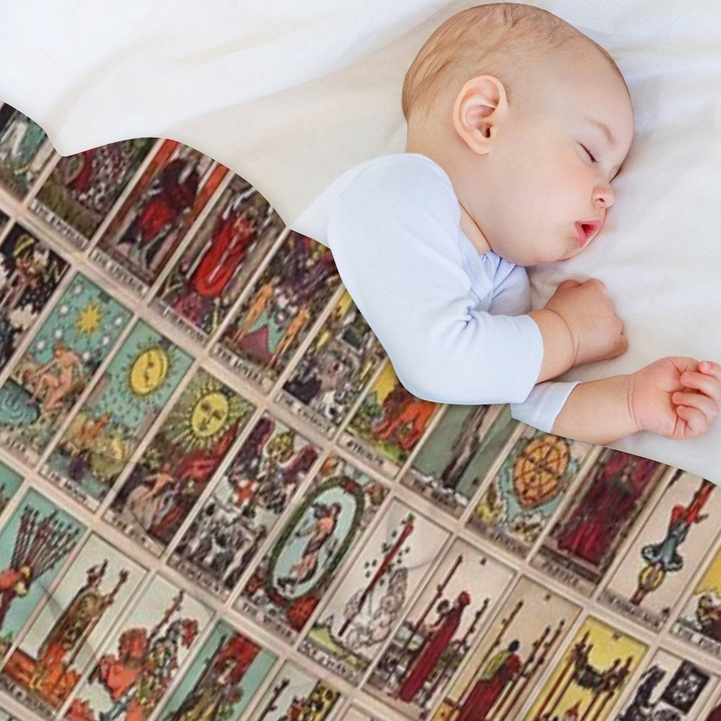 Tarot Deck Throw Blanket