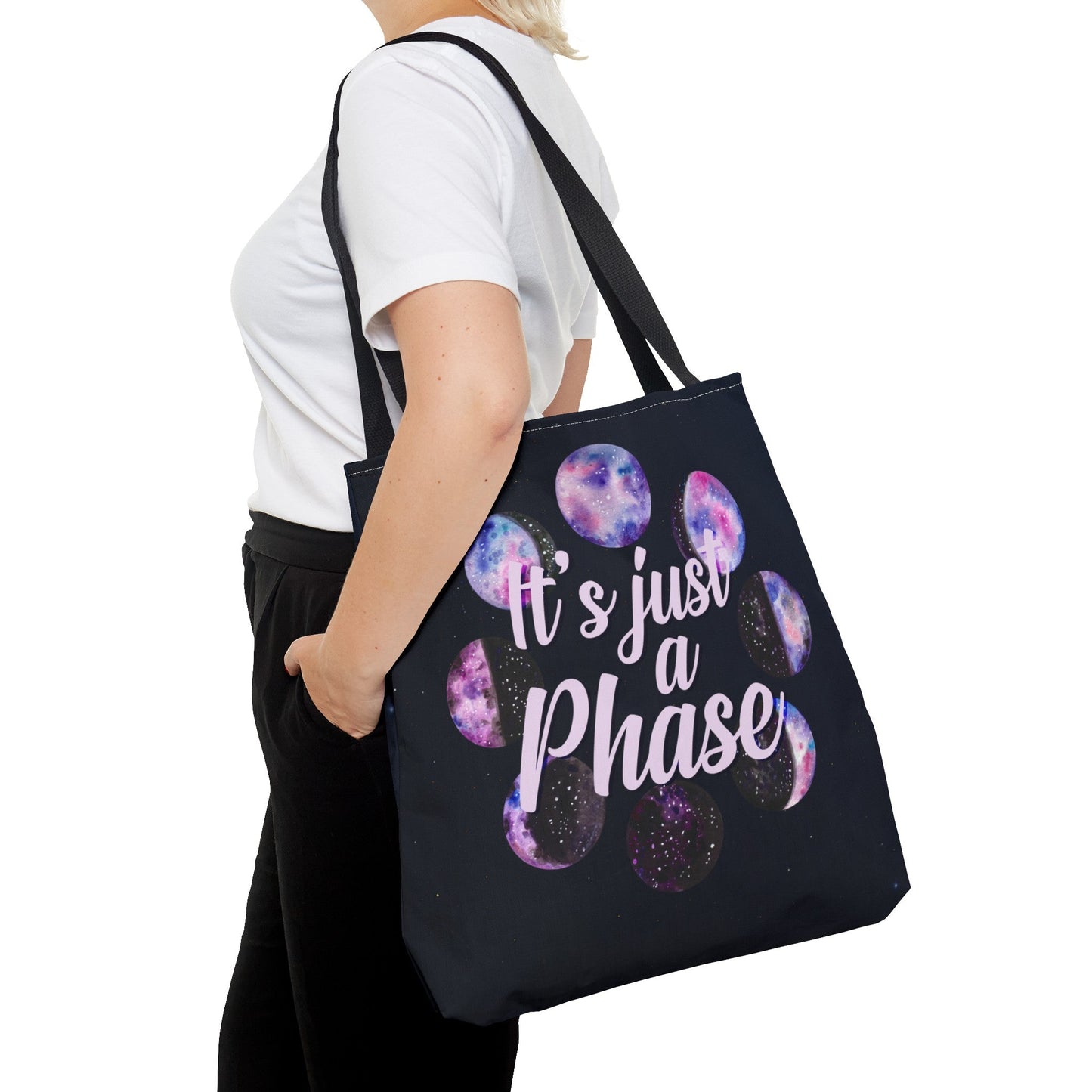Moon Phase - Heavy-Duty Canvas Tote Bag