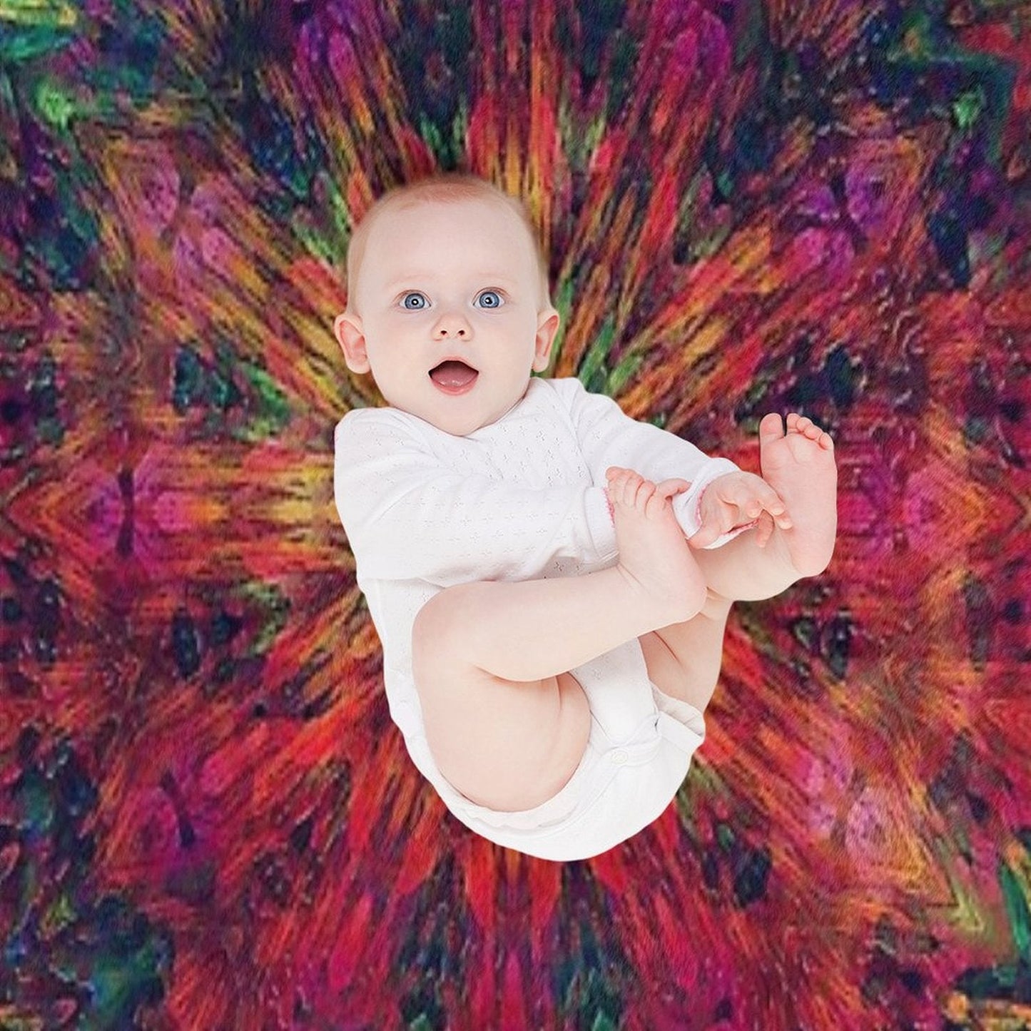 Mandala Love Throw Blanket