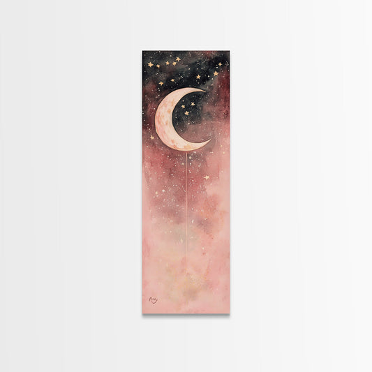 Crescent Moon Canvas Print