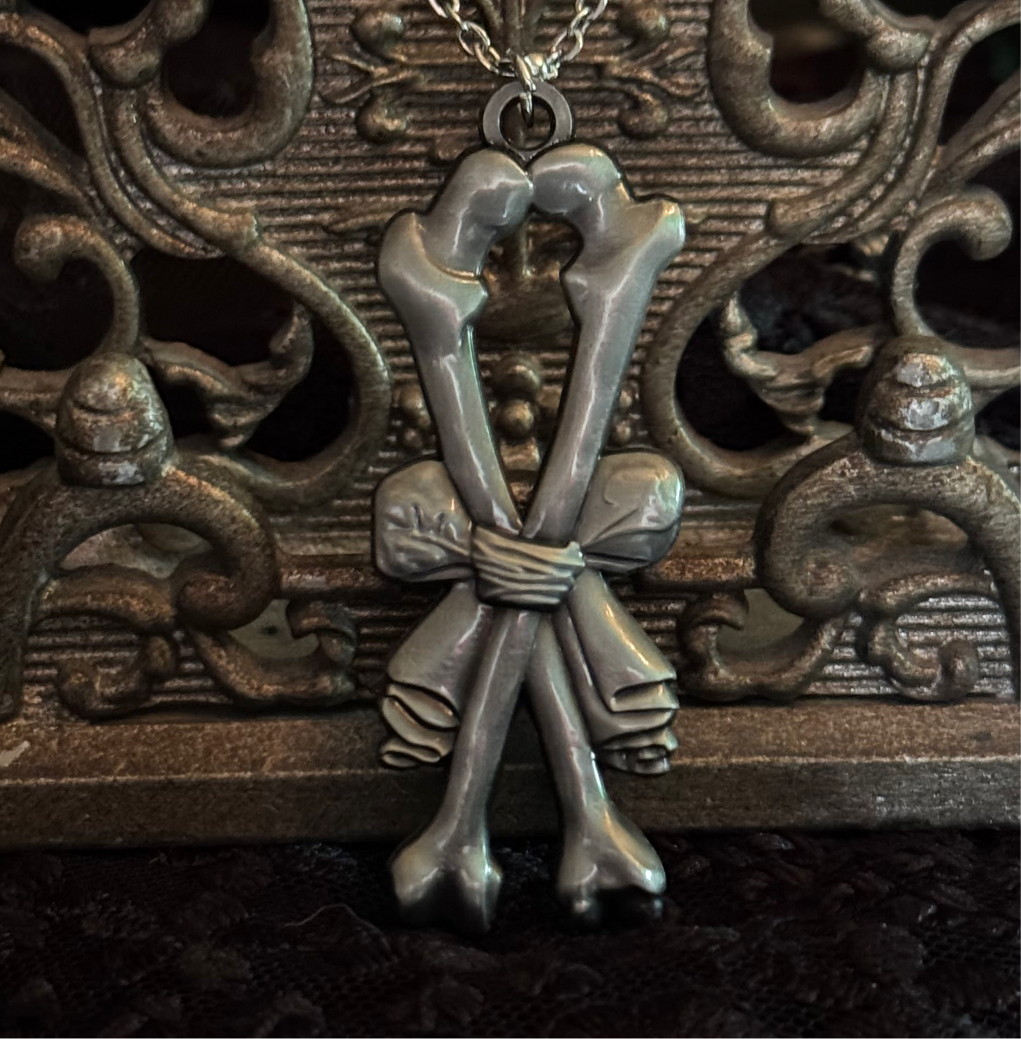 Carved In Stone- Bow and Bones