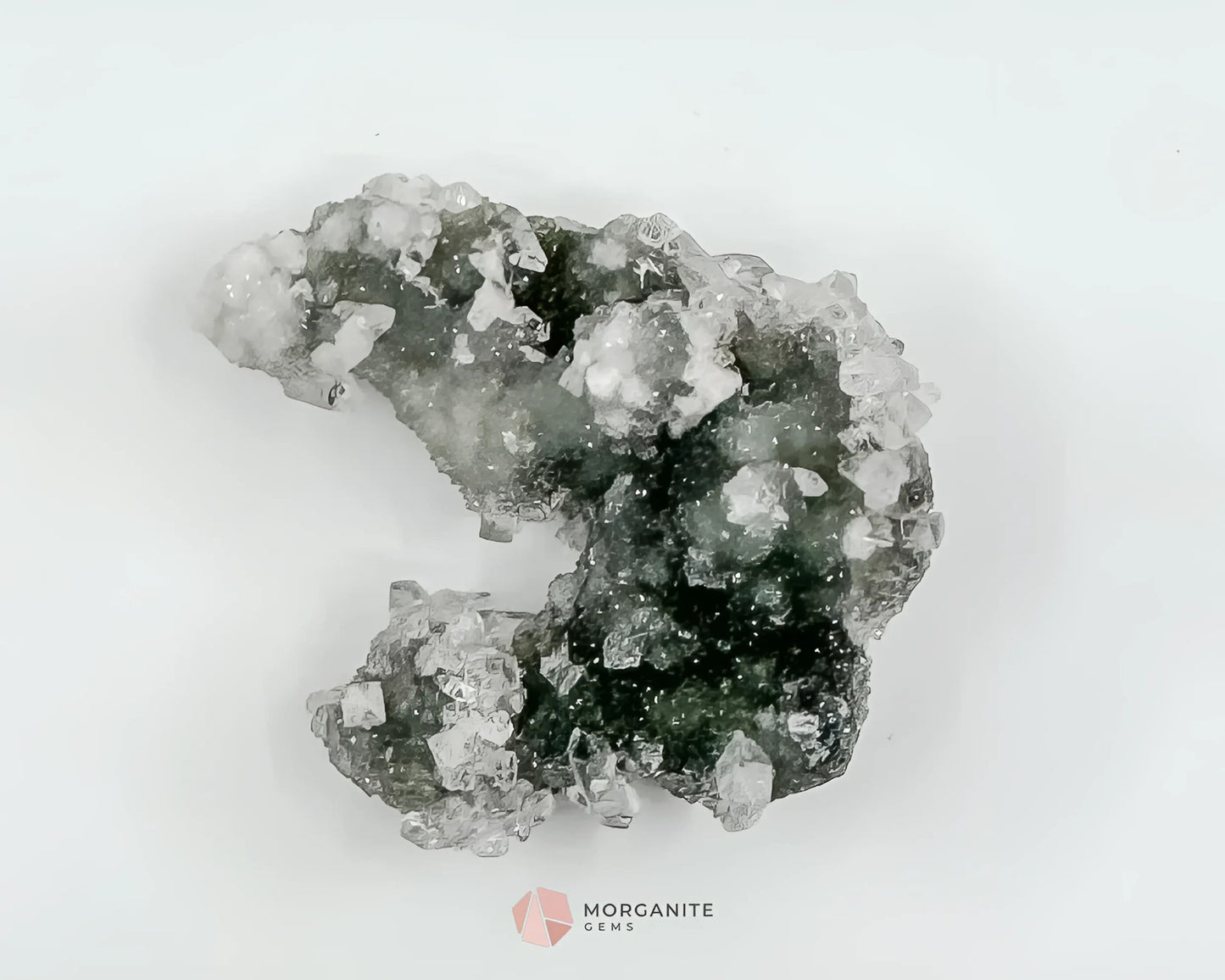 40g Apophyllite and Stilbite on Chalcedony – Natural Crystal Specimen