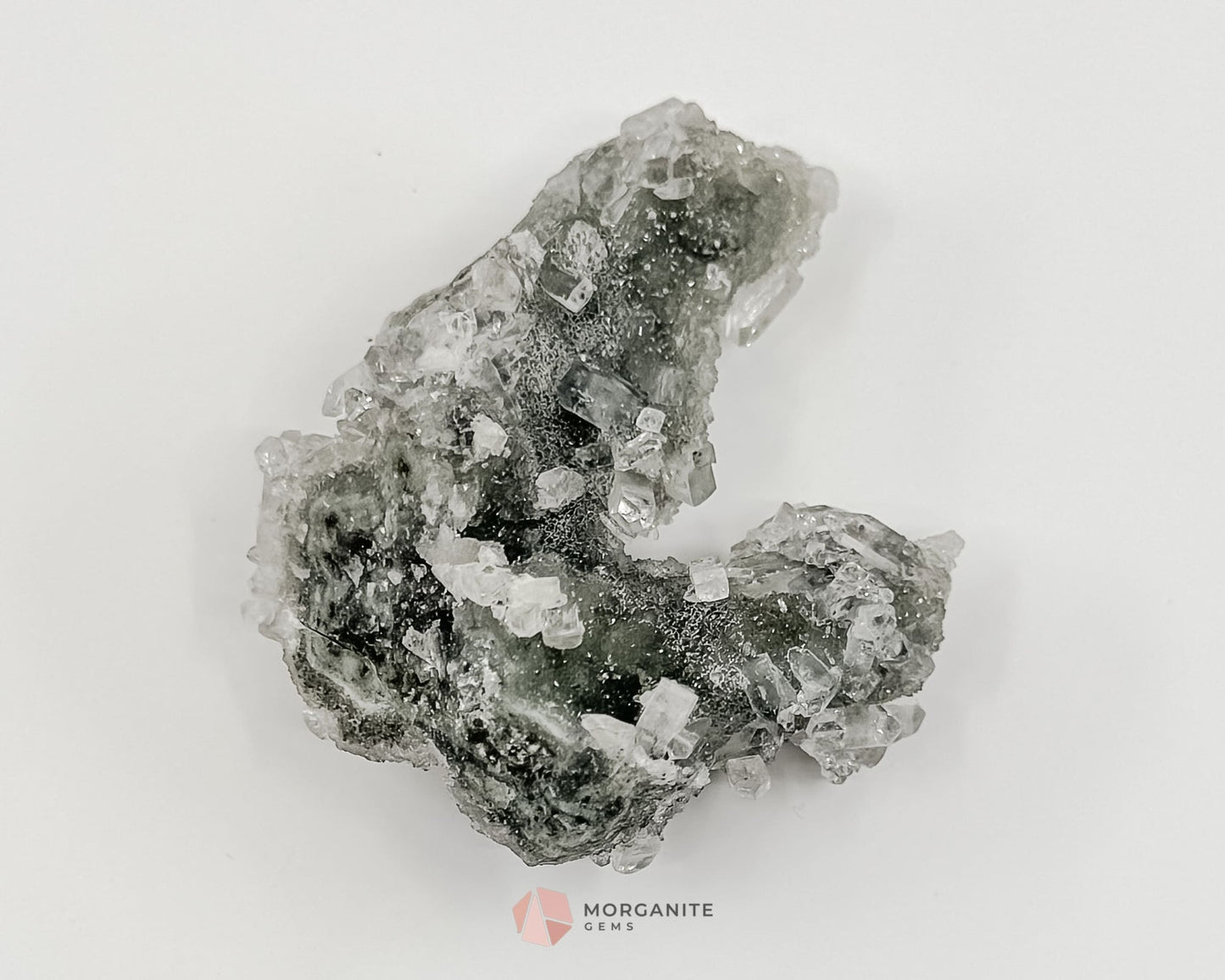 40g Apophyllite and Stilbite on Chalcedony – Natural Crystal Specimen