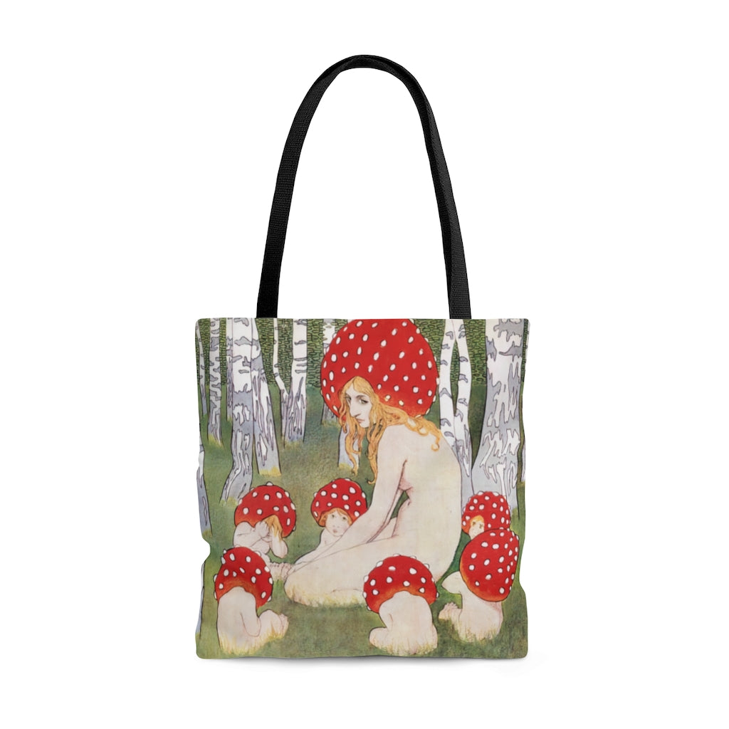 Mother Mushroom - Heavy-Duty Canvas Tote Bag