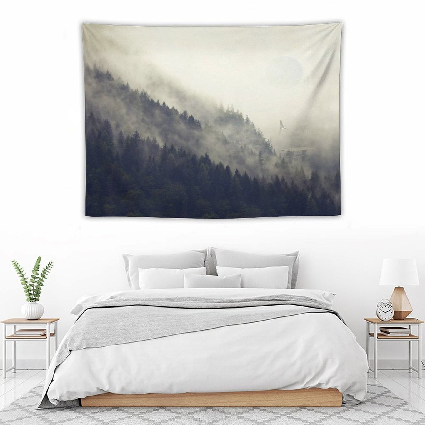Forest Moon Tapestry