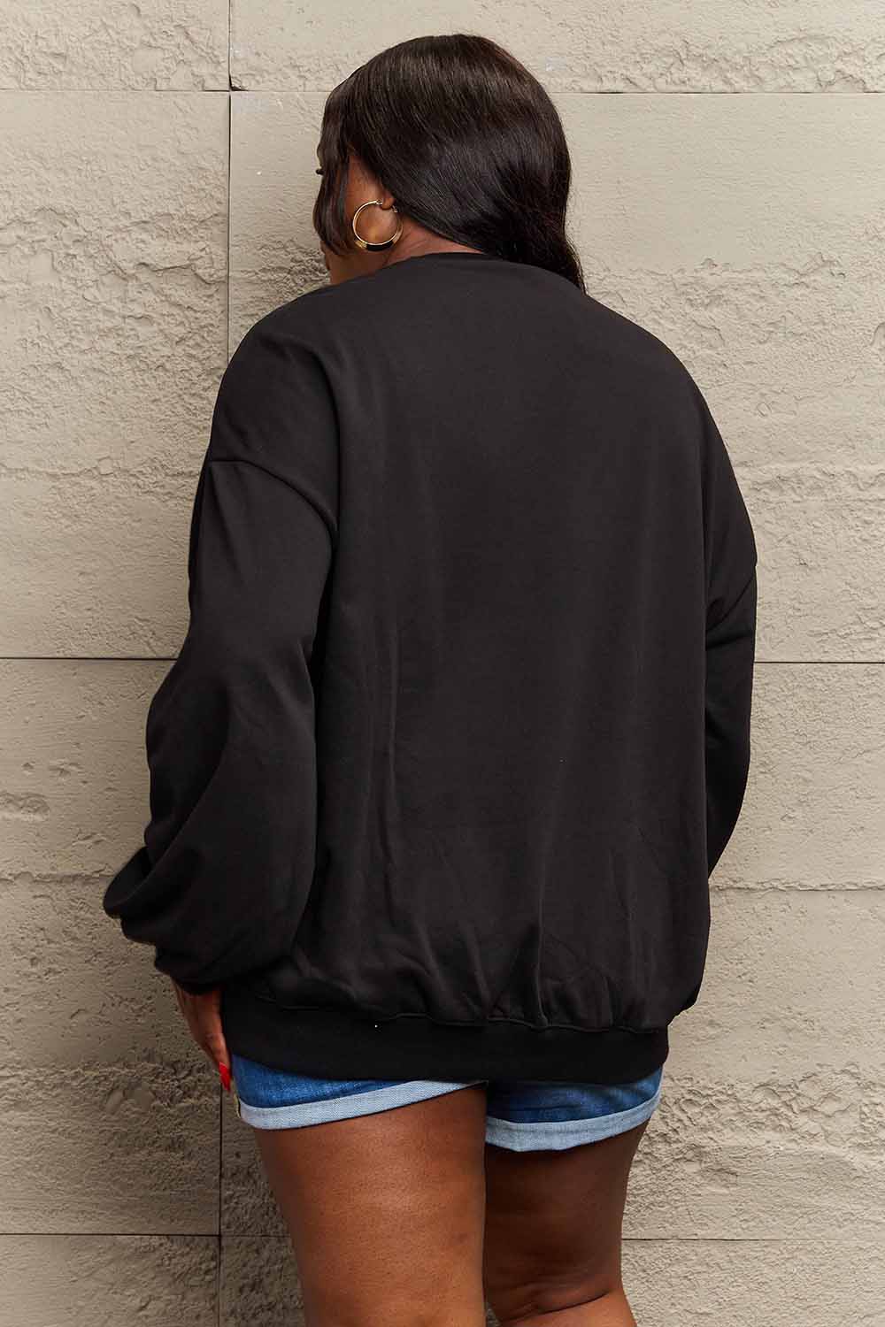 “Earth & Moon” Graphic Sweatshirt