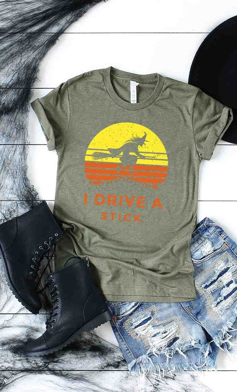 Witch Halloween Graphic Tee T-Shirt