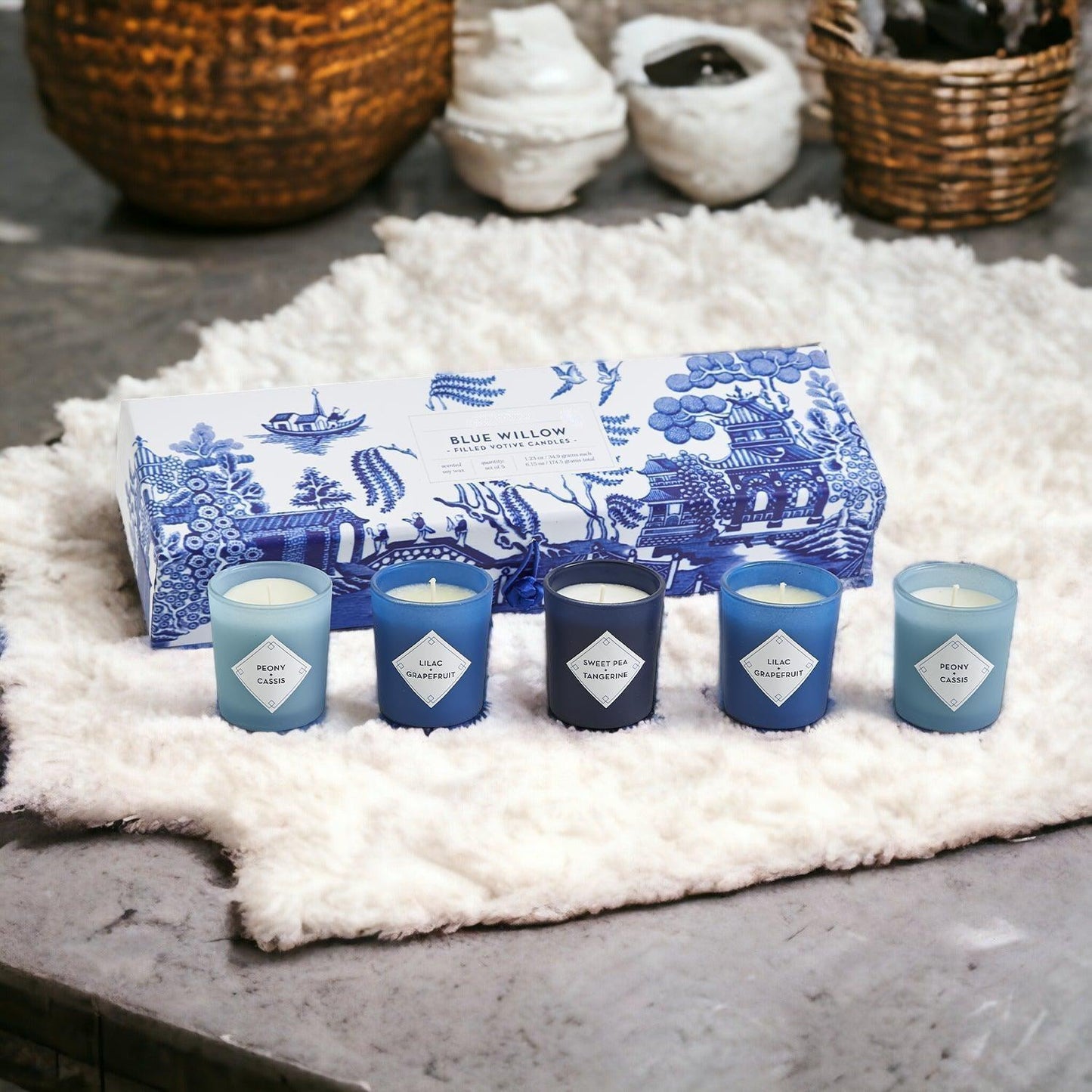 Mediterranean Candle Gift Set