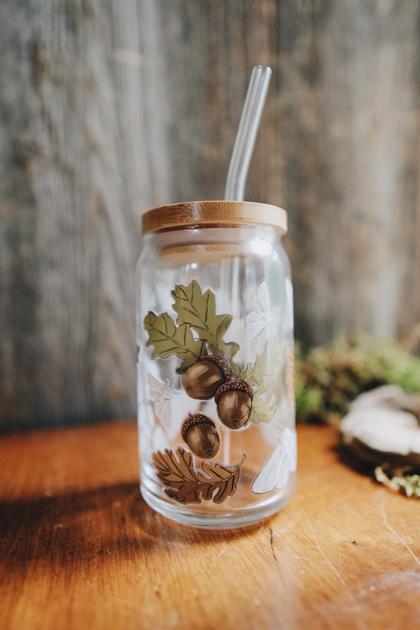 Oak & Mothling Glass, handmade