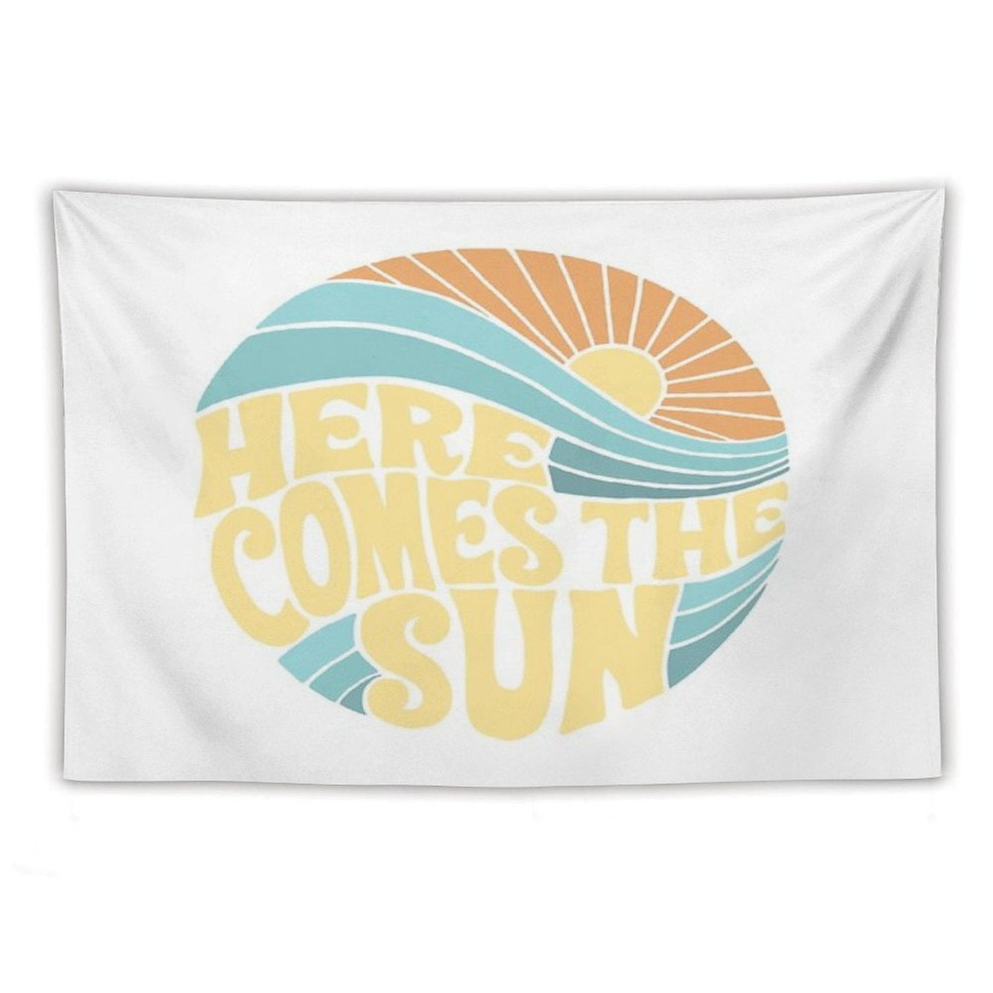 Groovy Here Comes The Sun Tapestry