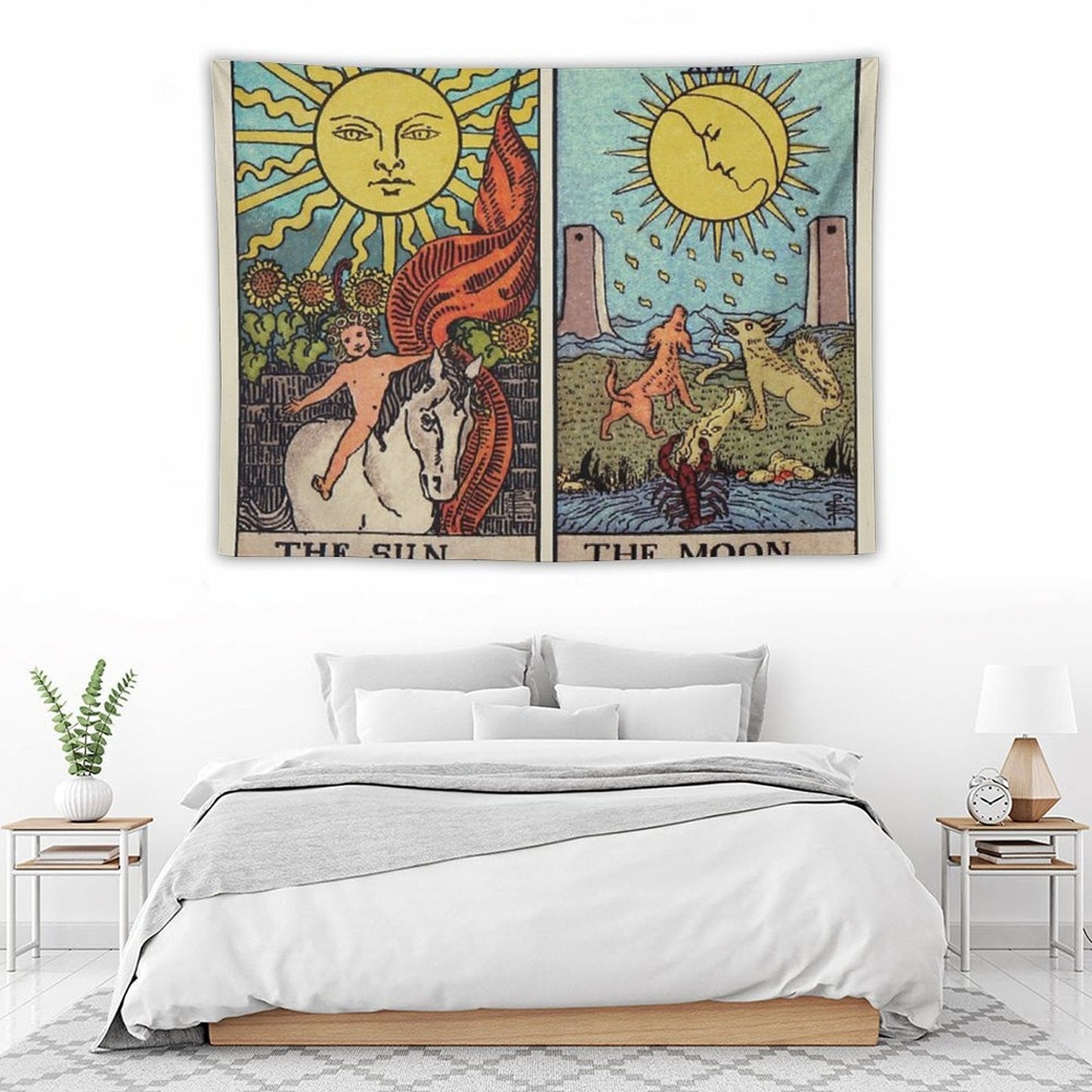 Moon & Sun Tarot Colour Tapestry