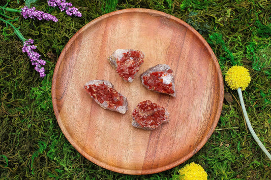 Moroccan Red Quartz Clusters 1.5"-2"