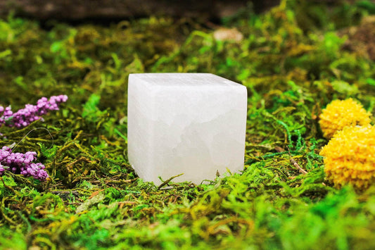 Selenite Small Cubes