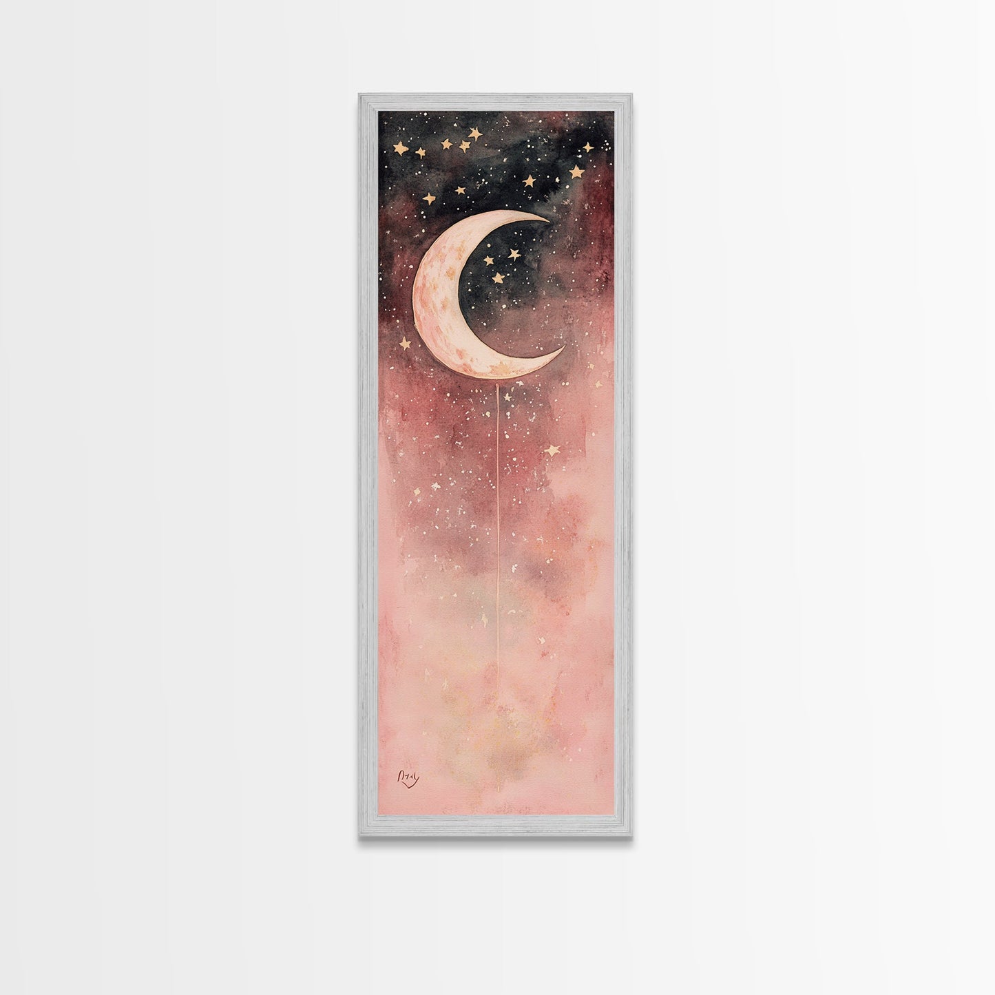 Crescent Moon Canvas Print
