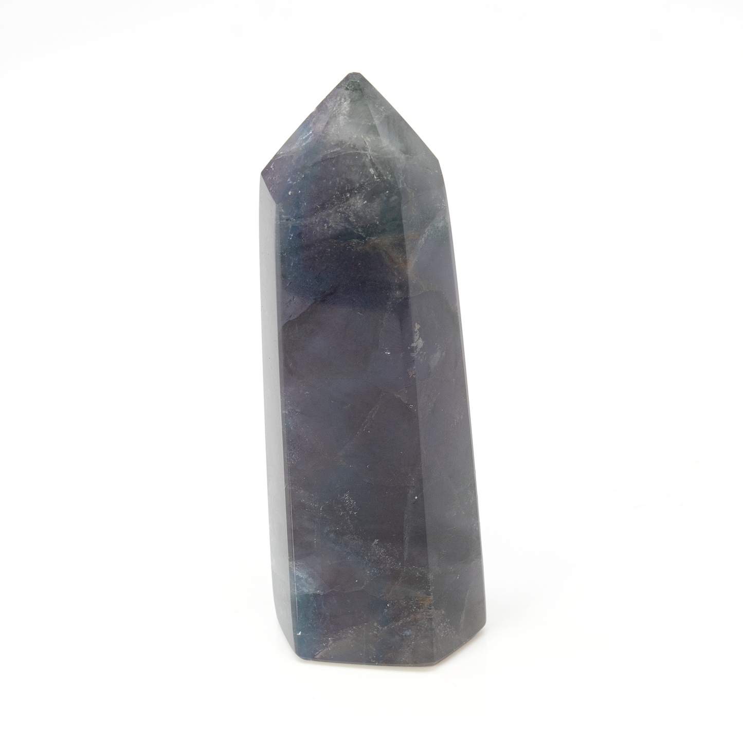 A+ Quality Blue Fluorite Point - Cut & Polished