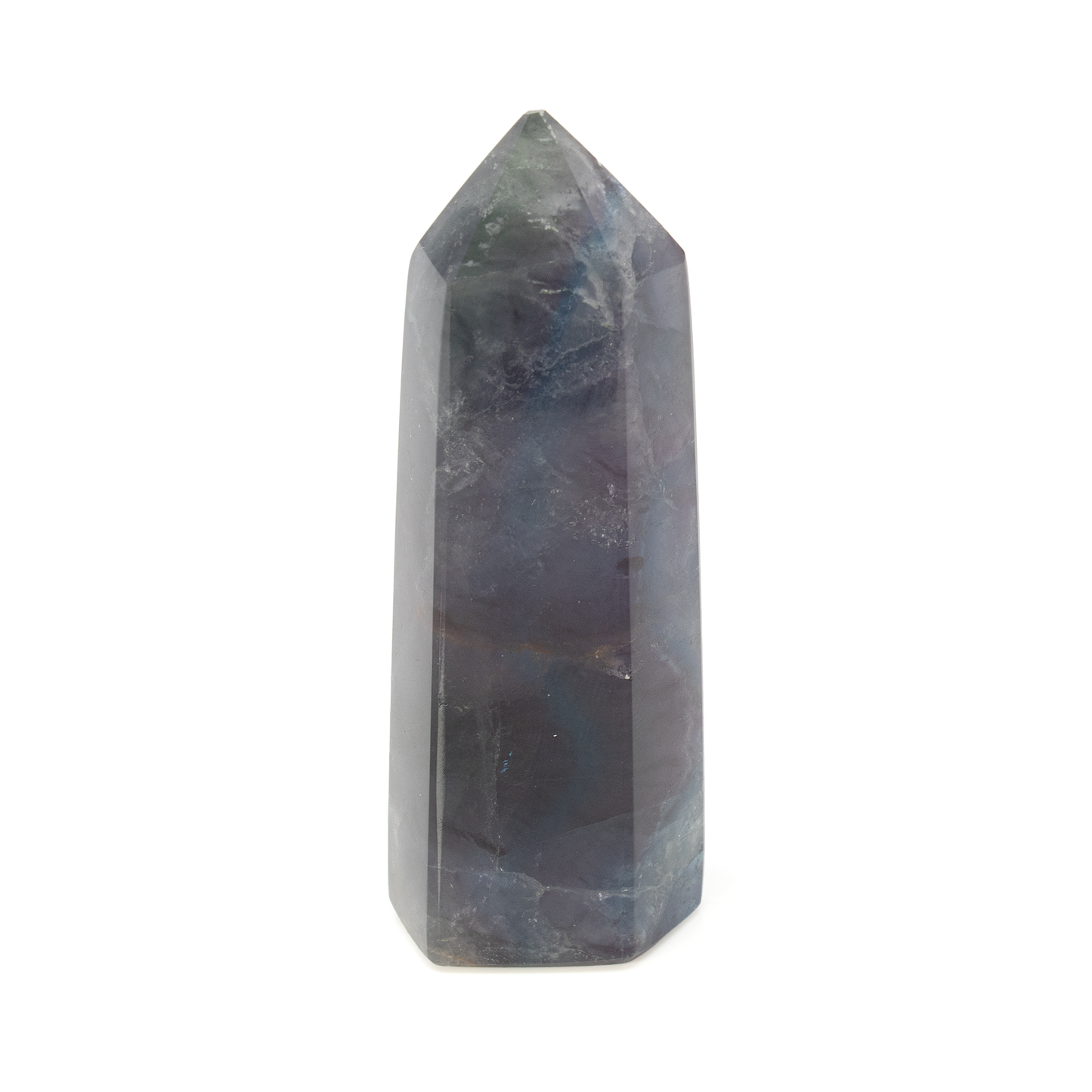 A+ Quality Blue Fluorite Point - Cut & Polished