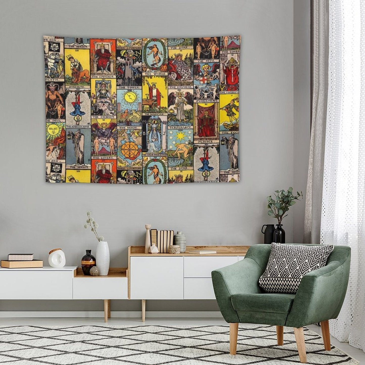 The Major Arcana of Tarot Tapestry