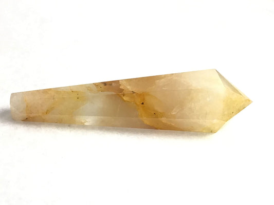 Yellow Golden Healer aka Hematoid Quartz Tapered Point