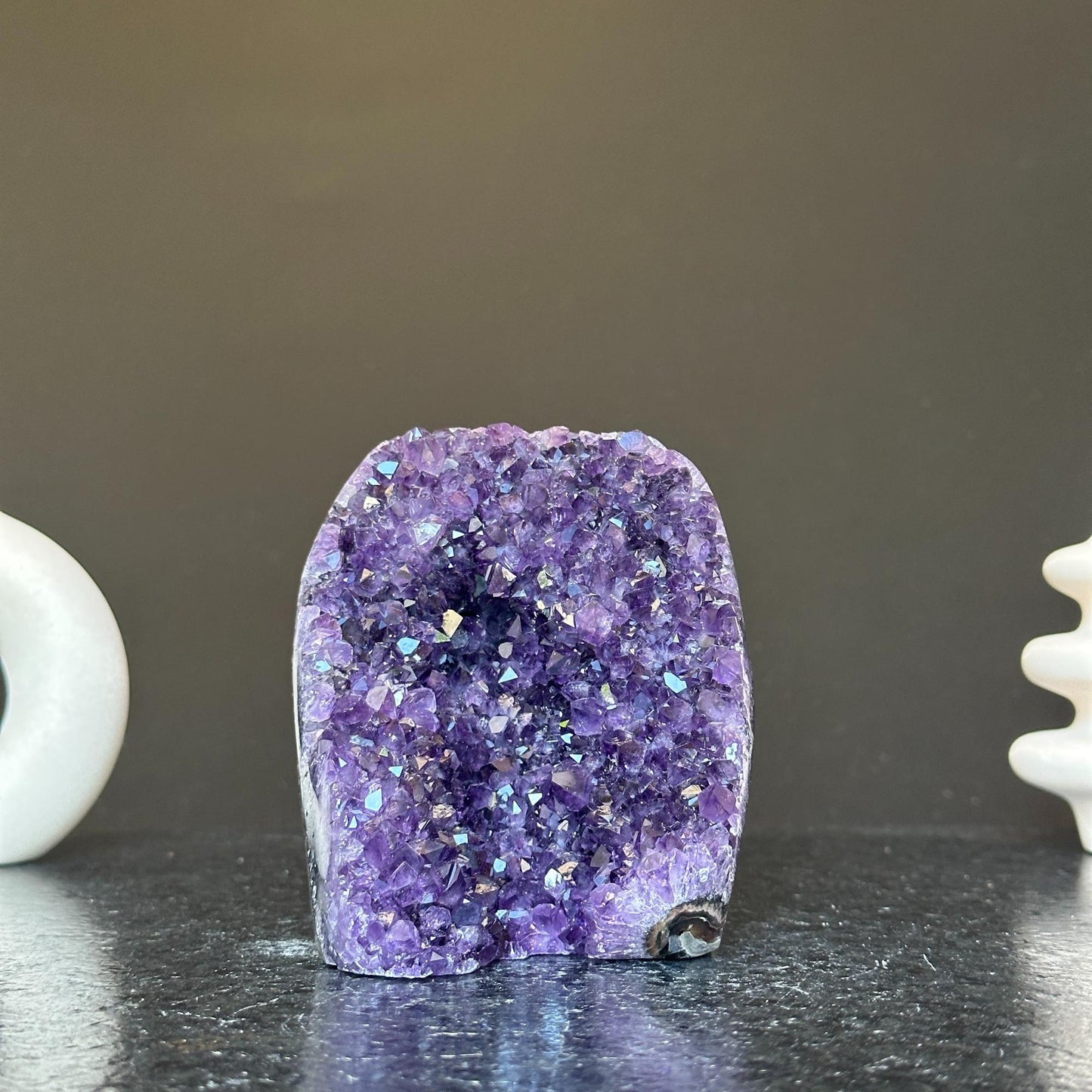 Deep Purple Amethyst cathedral geode
