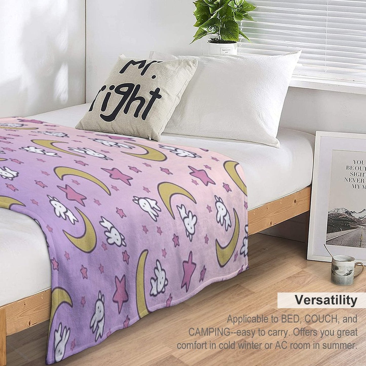 Sailor Moon Throw Blanket