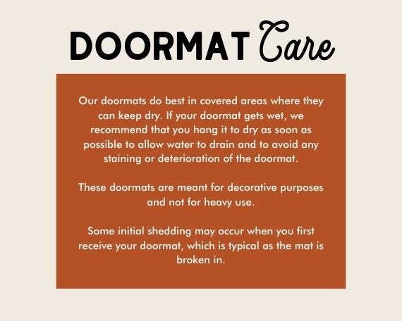 It's All Good in the Woods Doormat