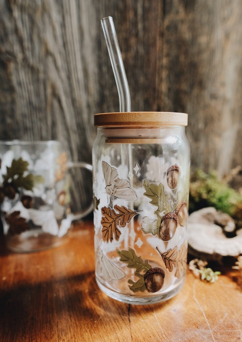 Oak & Mothling Glass, handmade