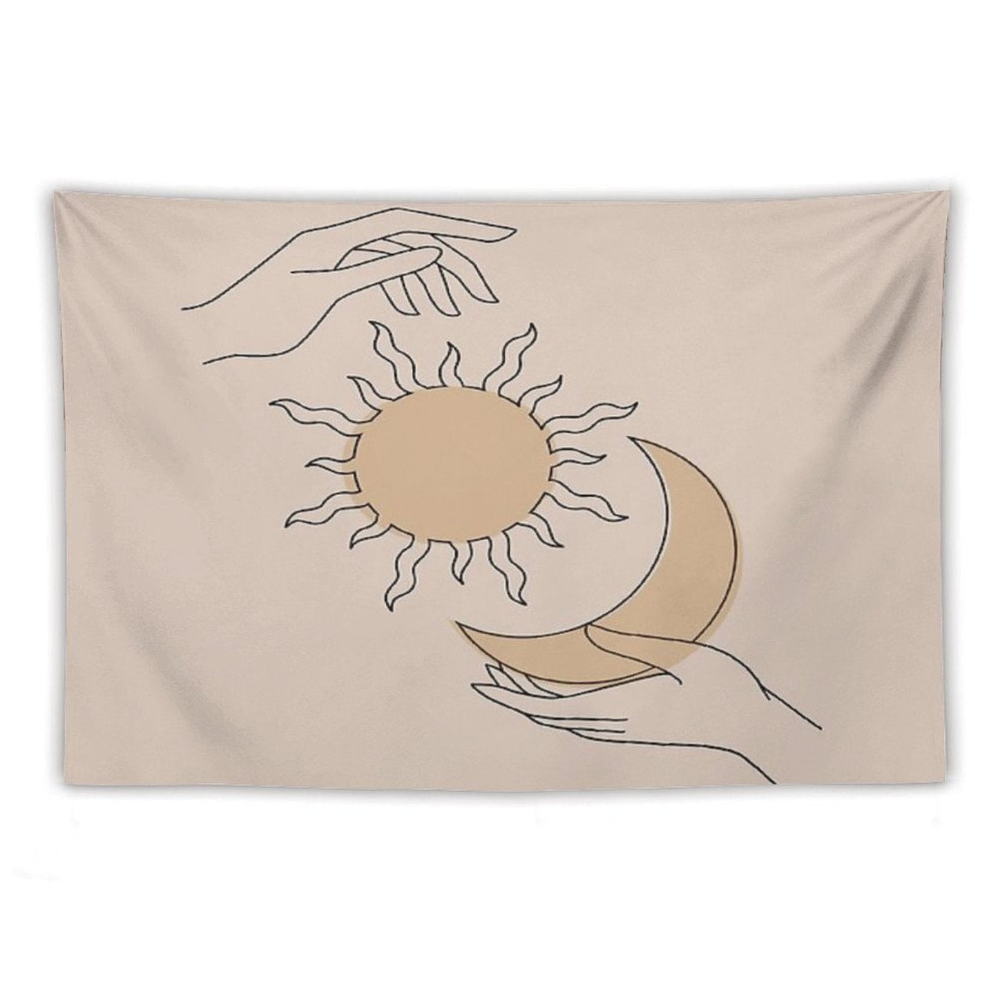 Sun And Moon Tapestry