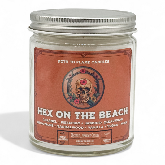 Hex on the Beach - 7 oz - Caramel, Pistachio, Cedar, Sandalwood, Vanilla