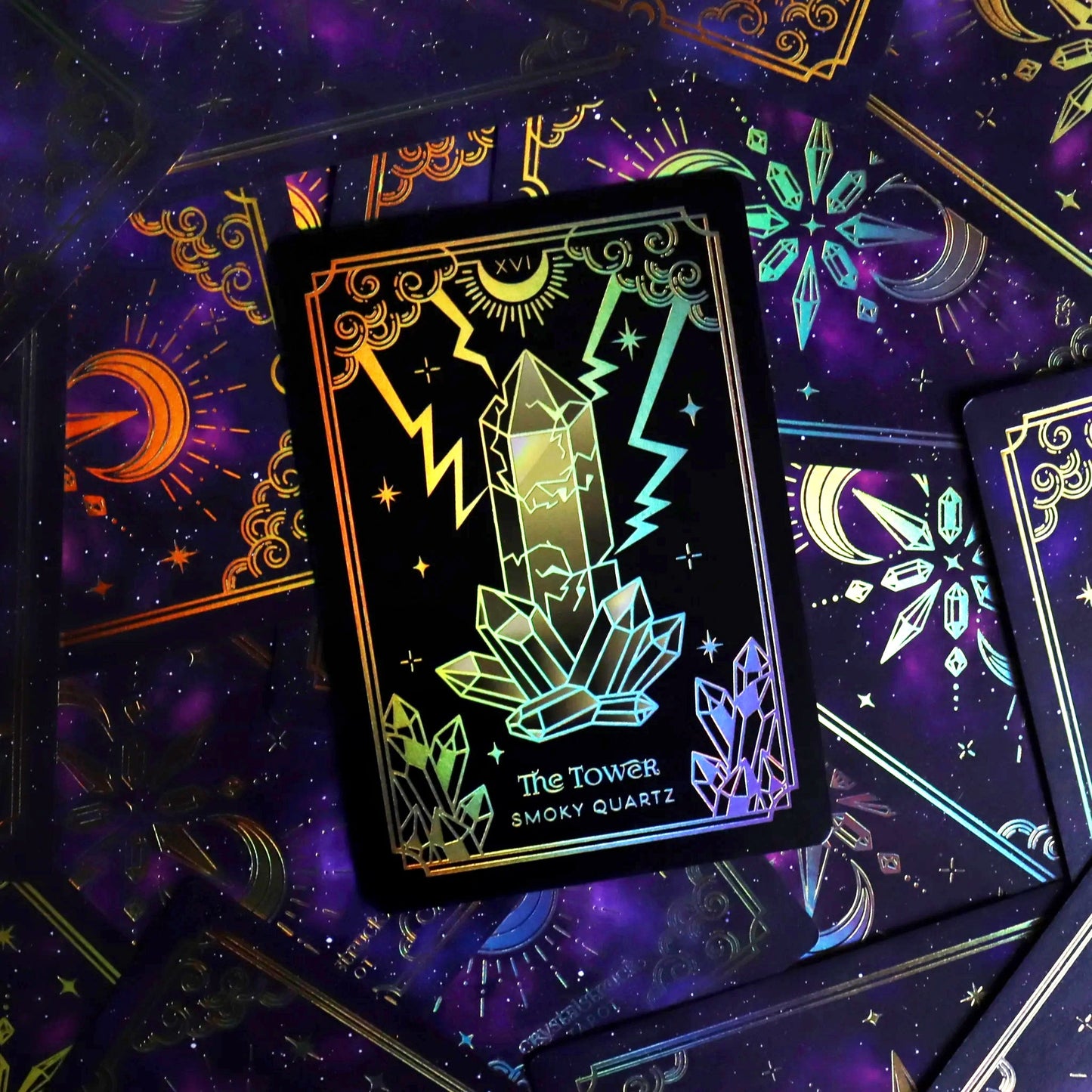 GOLD Crystalstruck Tarot© Card Deck