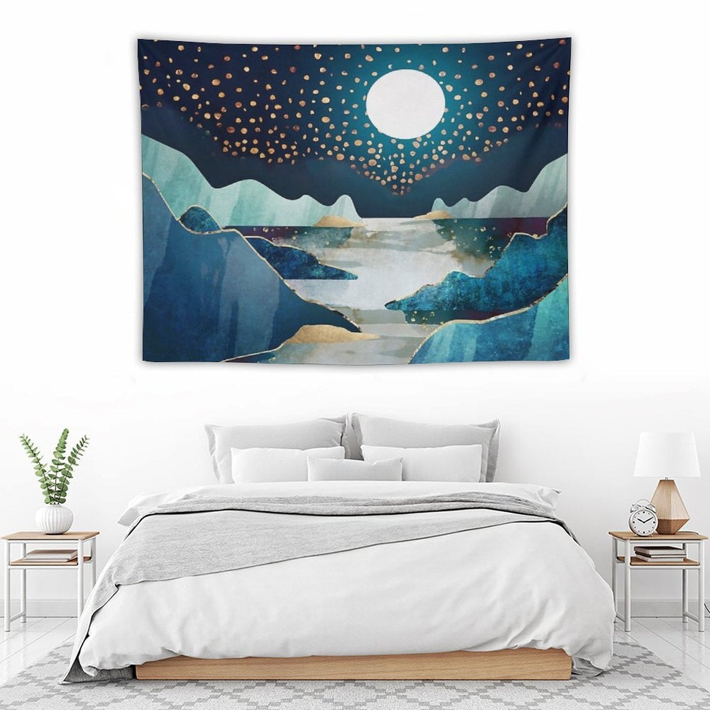 Moon Glow Tapestry
