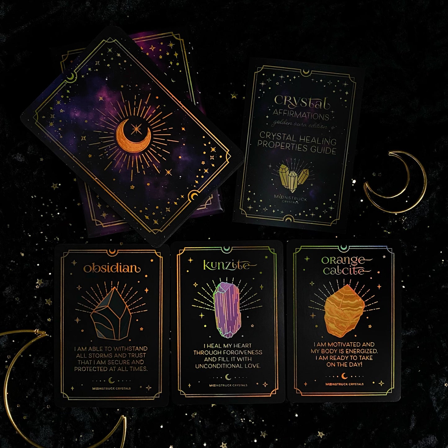 Gold Crystal Affirmations© Deck