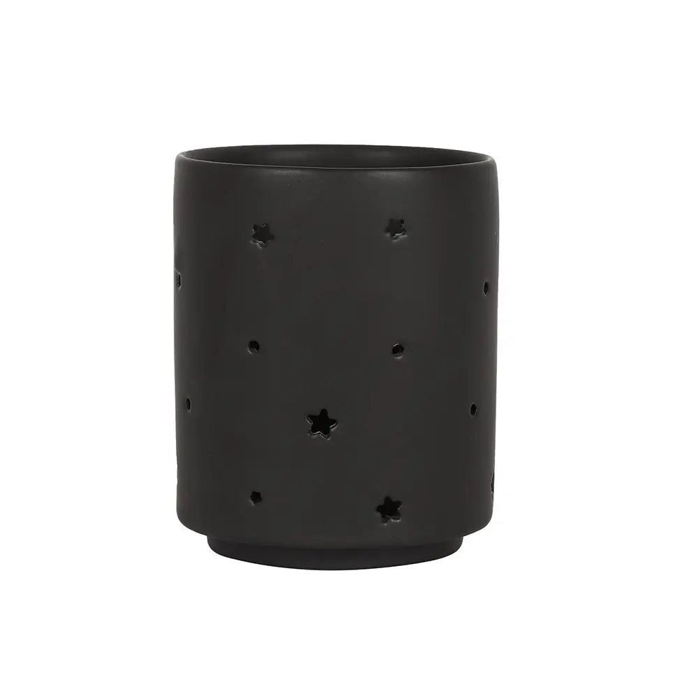 Black Mystical Moon Cut Out Tealight Holder
