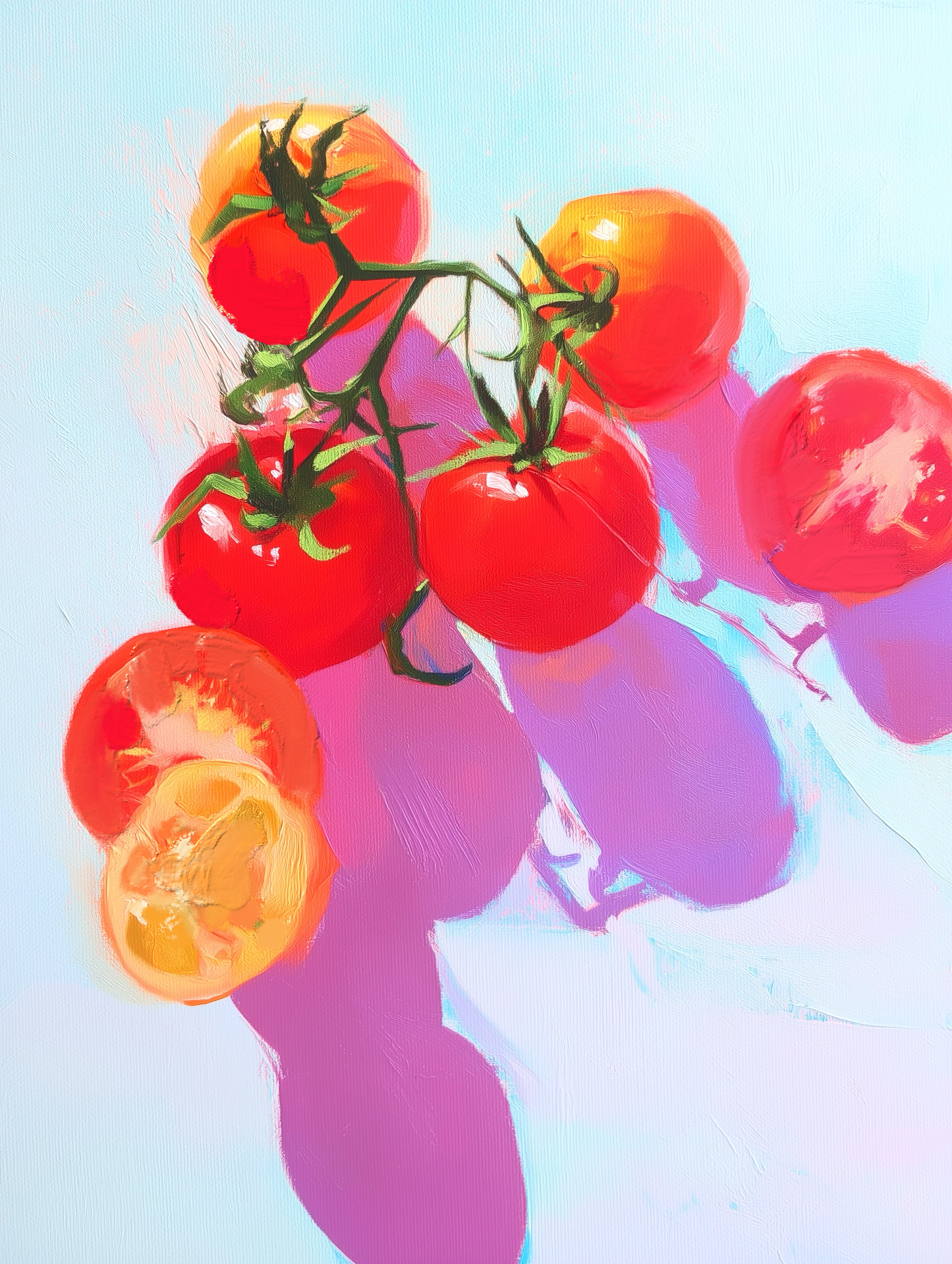Tomato Study - Original Painting