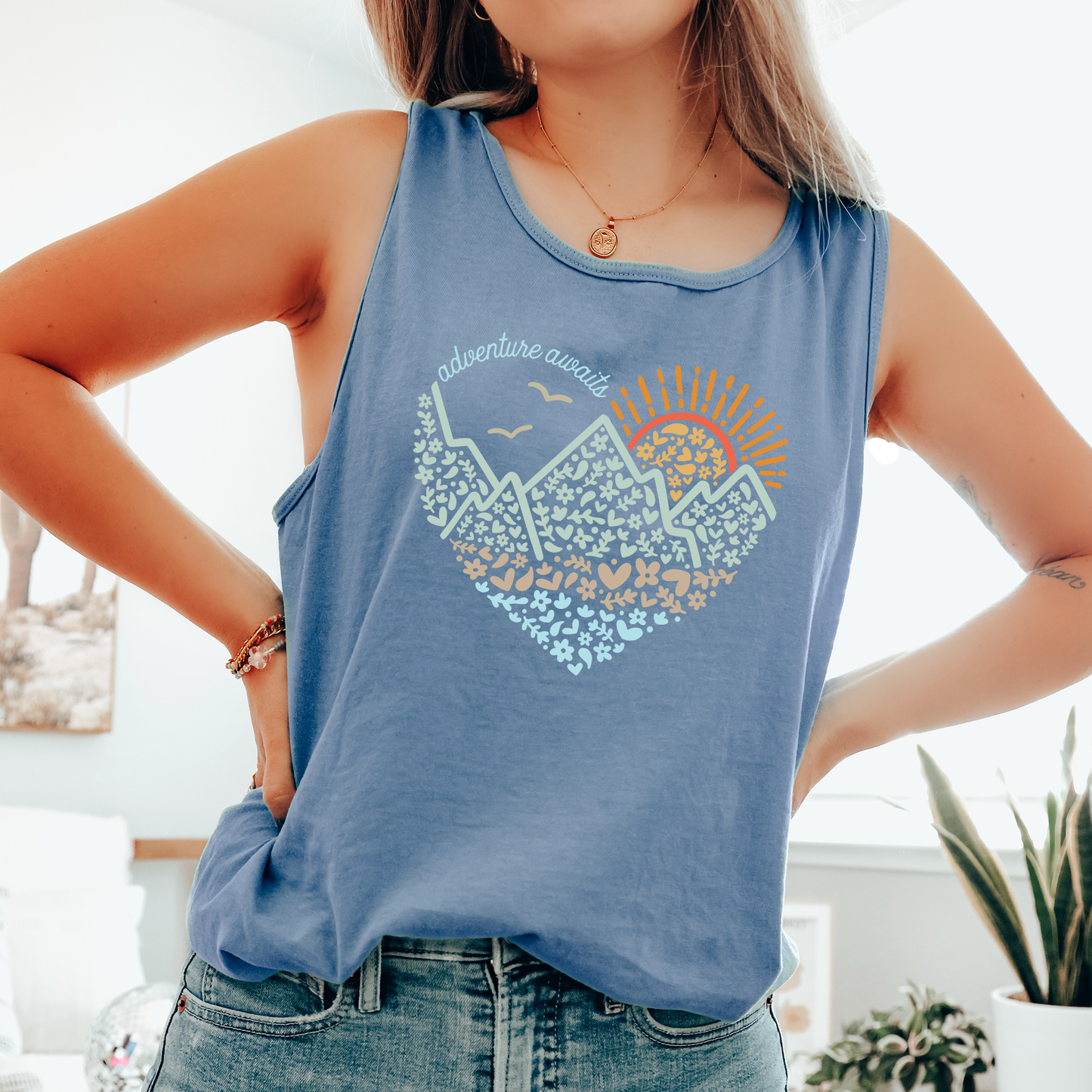 Outdoor Hiking - Comfort Colors Tank Top
