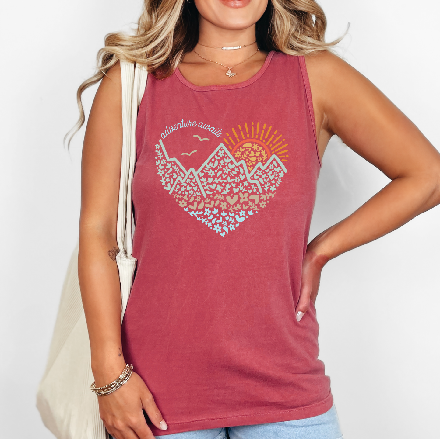 Outdoor Hiking - Comfort Colors Tank Top