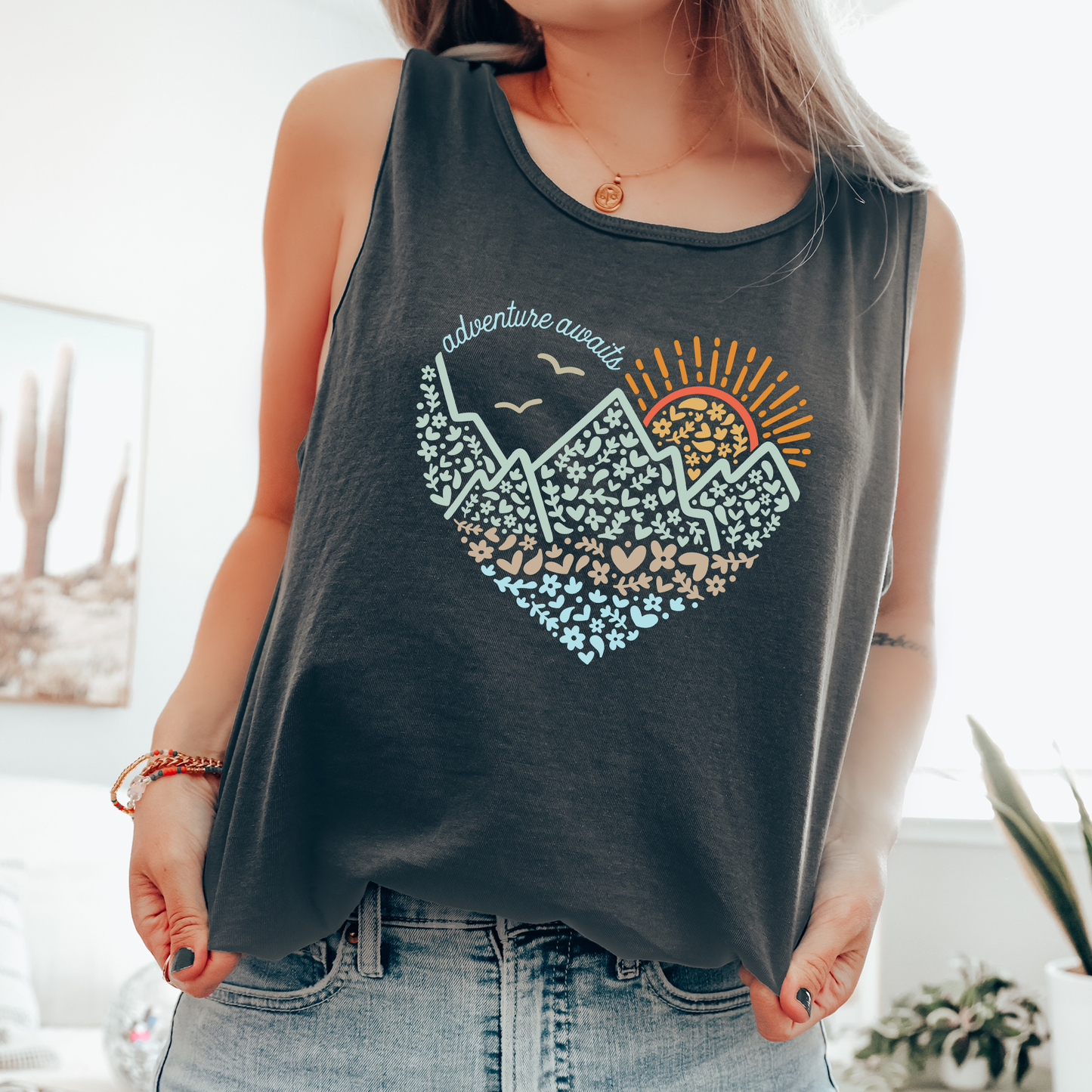 Outdoor Hiking - Comfort Colors Tank Top